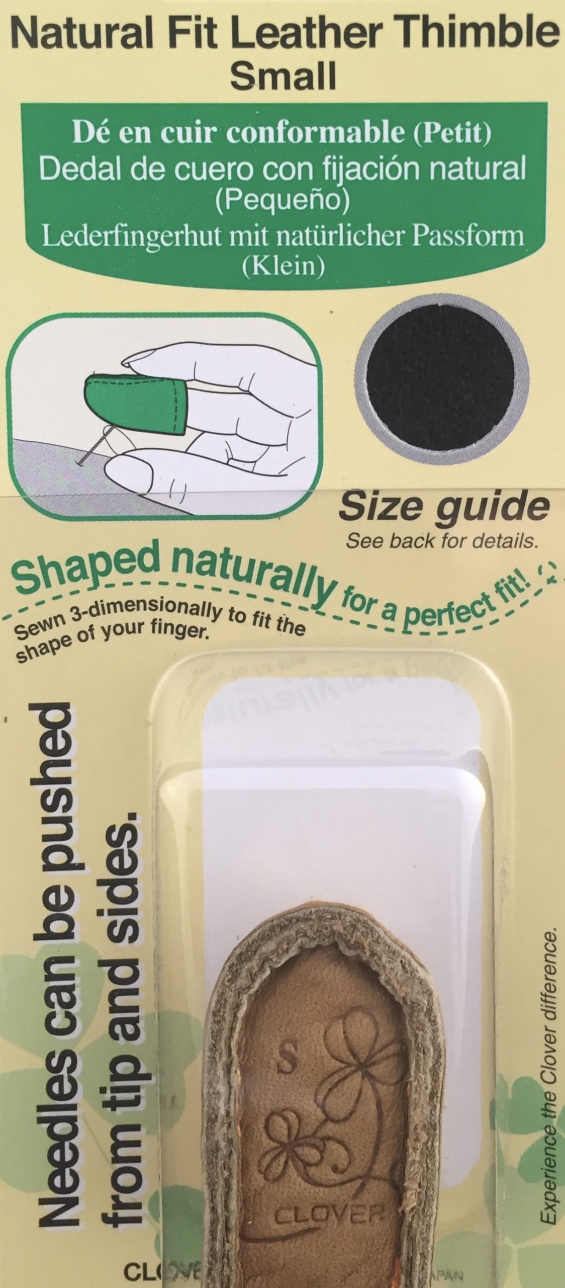 6028 Nat Fit Leather Thim Sm