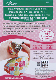 Clam Shell Case Forms Medium