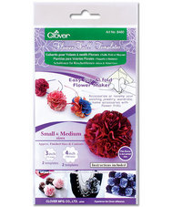 Flower Frill Templates Small and Medium