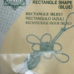 Bead Rectangle Blue ***