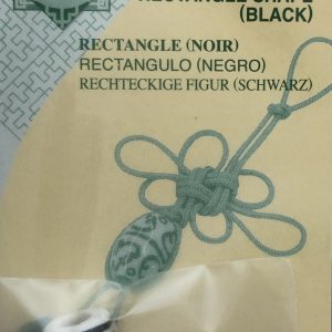 Bead Rectangle Black ***