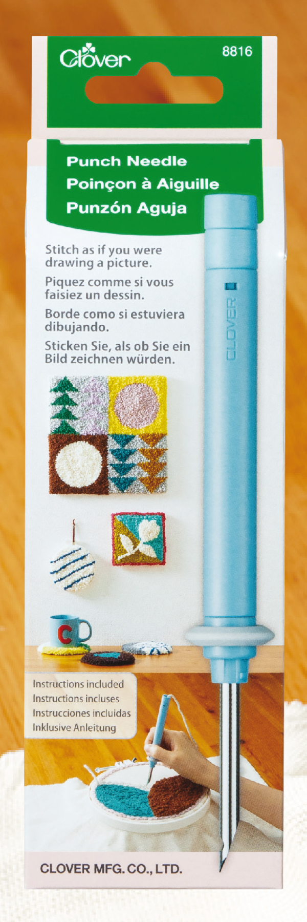 Punch Needle Clover 8816