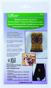 Brooch Beading Loom Kits Tulip