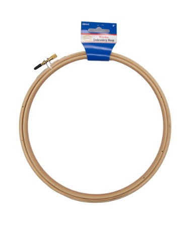 Colonial Wood Emb. Hoop 8"