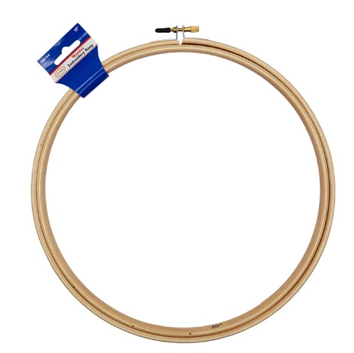Colonial Wood Emb. Hoop 10"
