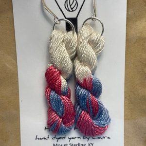 Hand Dyed Silk Earrings (Assorted)
