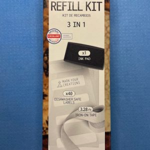 Craft Labeler Stamp REFILL Kit