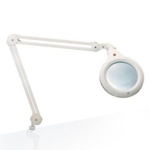 7" Ultra Slim Magnifying Lamp White U22020