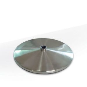 Slimline Table Base Brushed Chrome U52107