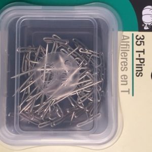 T-Pins Nickle Plated Steel 35 ct. 1.5"