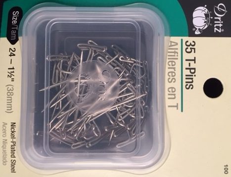 T-Pins Nickle Plated Steel 35 ct. 1.5"