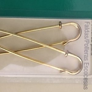 Brass Skirt Kilt Pins 3"