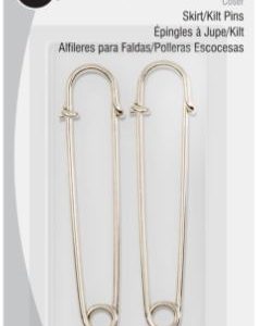 Skirt Kilt Pins Silver DS62-65