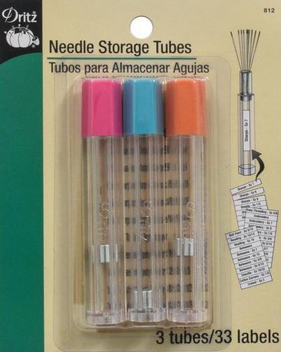 Dritz Needle Tubes + Labels