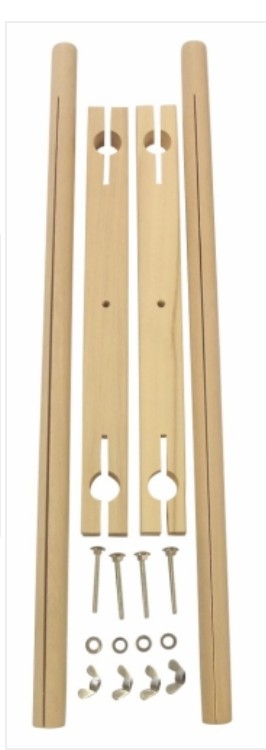 Split Rail Scroll Frame 6x12