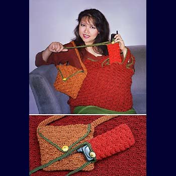 A Trio of Crocheted Bags 106LC