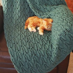 Leaf Lace Afghan 217