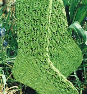 Leaf Lace Socks AC58