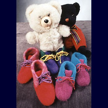 Children's Felt Boot Slip CH07