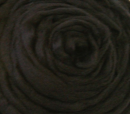Fiber Trends Roving Licorice Black