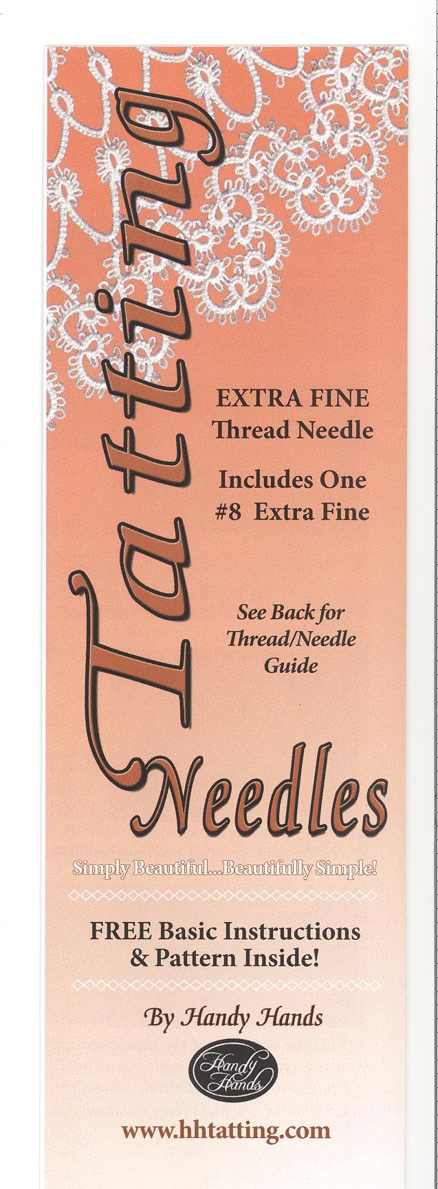 Tatting Needles #8 X Fine/Thread
