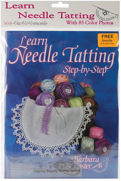 Tatting Needles Set with Learn to Tat Book