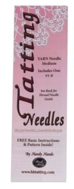 Tatting Needle #1-0 Wsted/Yarn