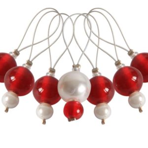 Zooni Stitch Markers Amaranth