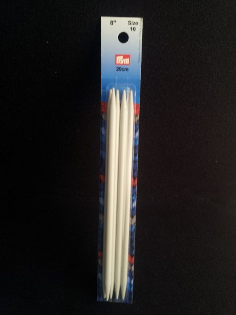 Inox 8" Plastic  Double Points #10