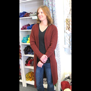 Top Down Long Open Cardigan