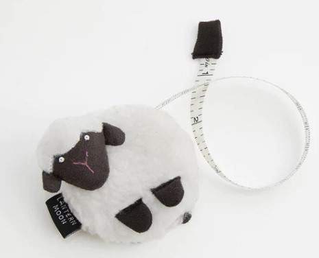 Lantern Moon White Sheep Tape Measure