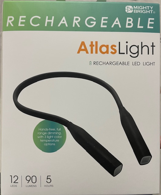 Rechargeable Atlas Light Black (Neck Light)