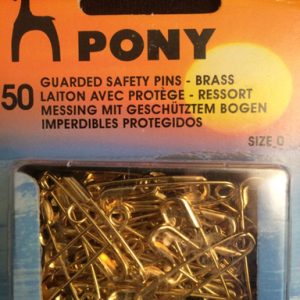 Gaurded Safety Pins 1" 50pcs
