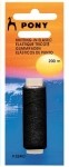 Knitting-In Elastic Black 200m