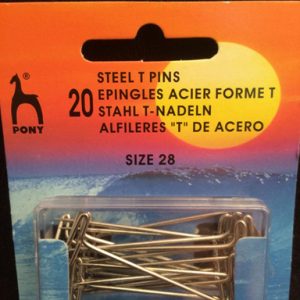 Steel T Pins 1 3/4" 20pcs
