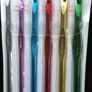 Silvalume Crochet Hook Set F - K
