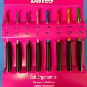 Ergonomic Silvalume Hook Set E-K (w/7)