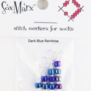 Sox Marx Sock/DP Stitch Marker Blue