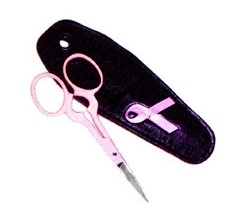 Breast Cancer Embroidery Scissor 3½"