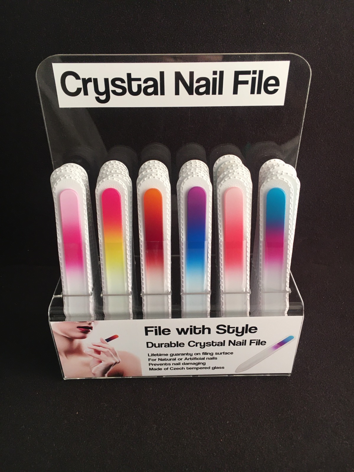 Crystal Nail File Set (48)
