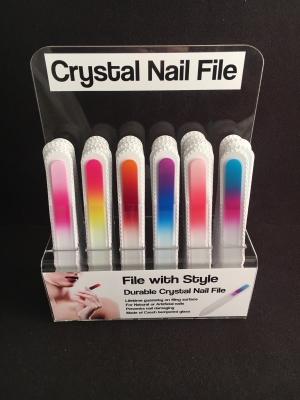 Crystal Nail File Set (48) REFILL - NO STAND