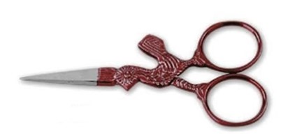 Rooster Stainless Steel Embroidery Scissor