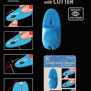 Wonder Needle Threader with Cutter