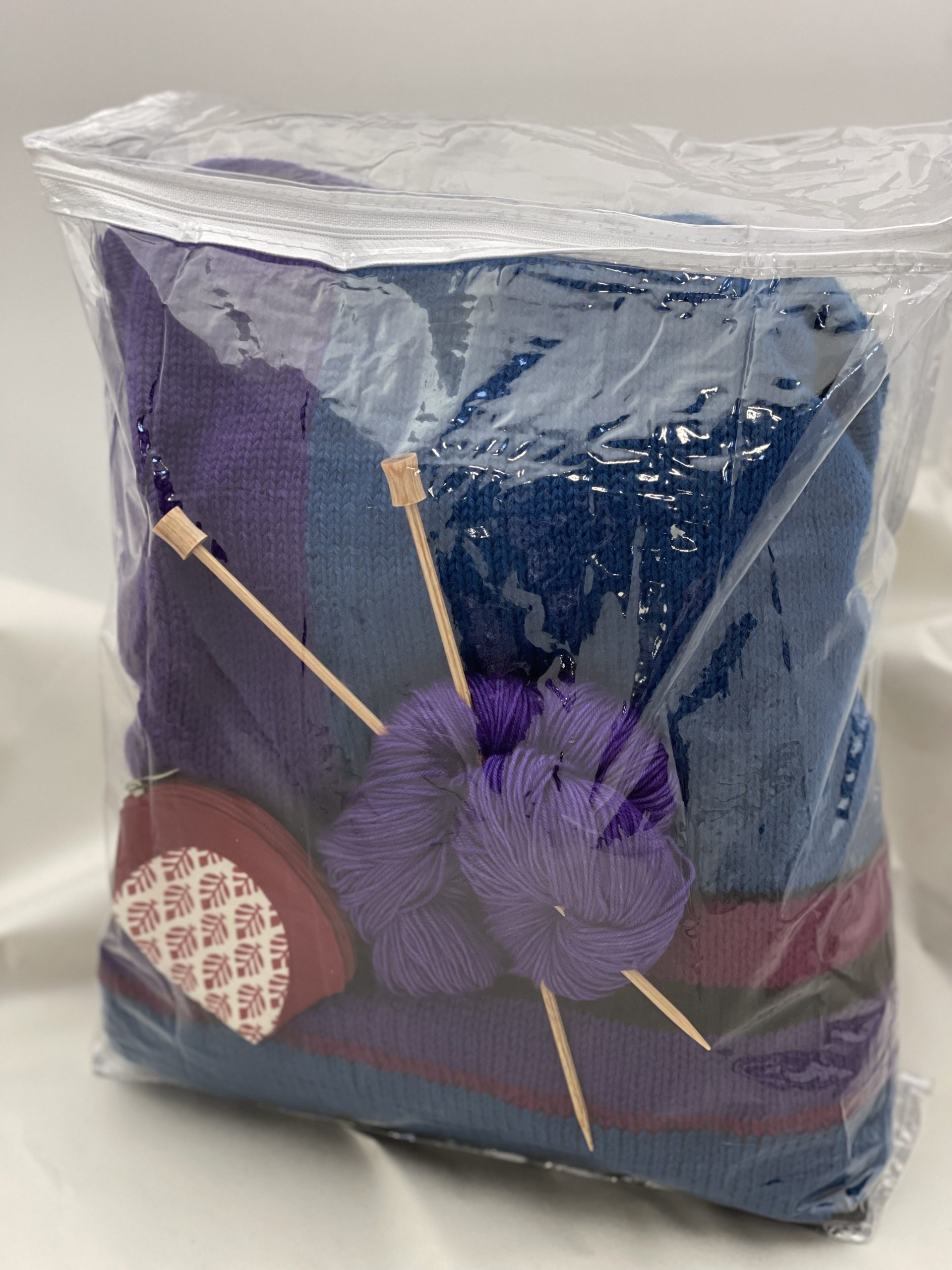 Vinyl Zippered Bag 12x15 with 4" Gusset