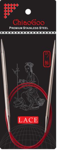 CG Red Lace Circular 32" #000