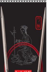 CG Red Lace Circular 32" #10½