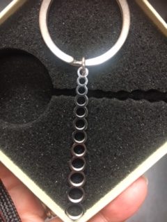 Needle Sizer Keychain