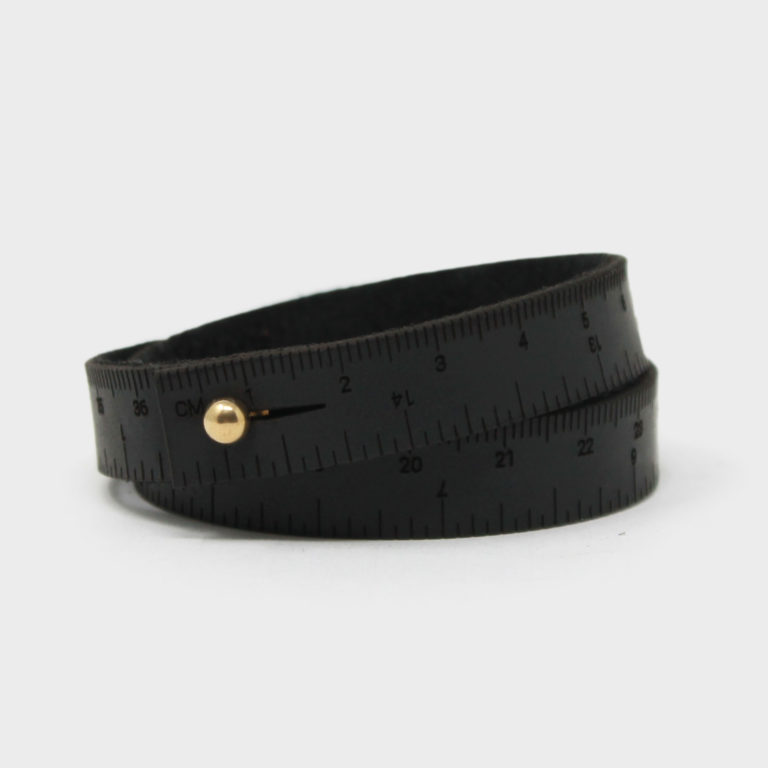 Wrist Ruler - BLACK - 16"